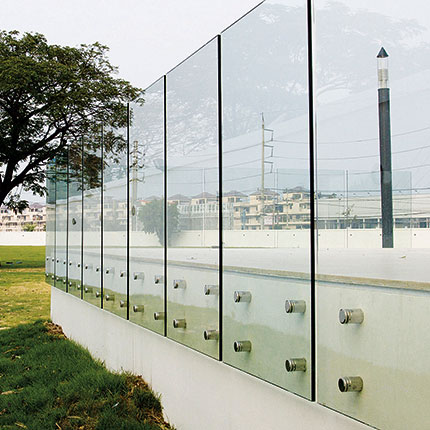 glass railing